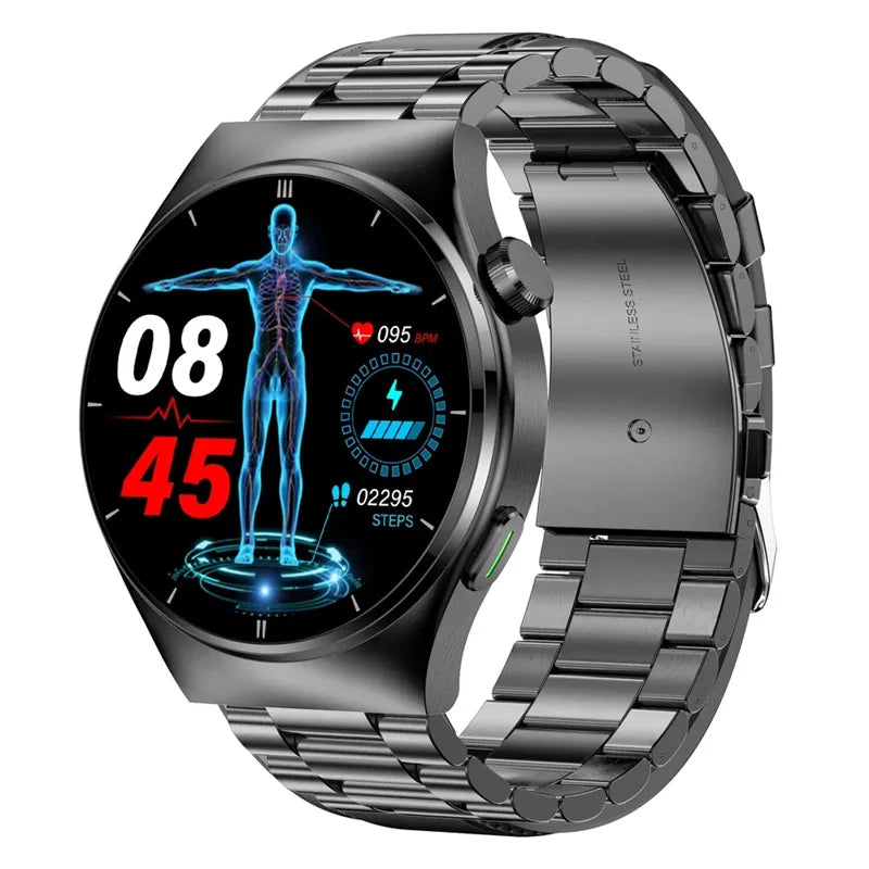 Blood Sugar Glucose Monitoring Smart Watch | Carelders F200